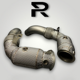 BMW M5 / M6 F01 F10 / F12 / F13 Downpipe 200 Zellen Kat