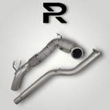 VW Golf 8 MK8 R Downpipe 200 Zellen Katalysator